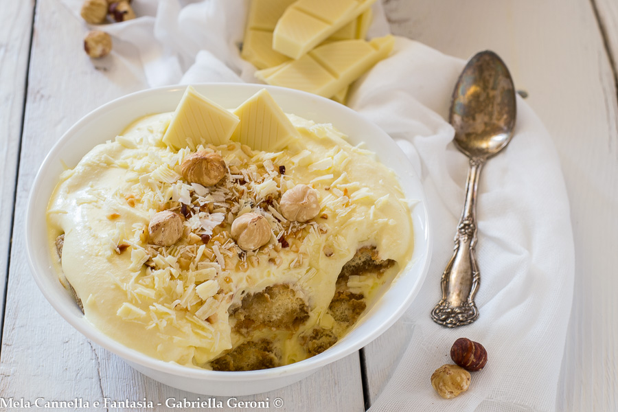 tiramisù al cioccolato bianco