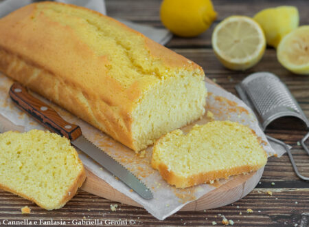 Plumcake morbidissimo al limone senza burro e senza latte