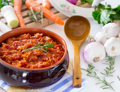 Ragù vegetariano ricetta e consigli per conservarlo