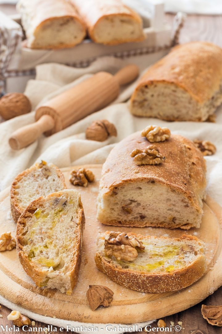 Pane Alle Noci Fatto In Casa Ricetta Senza Lievito Madre