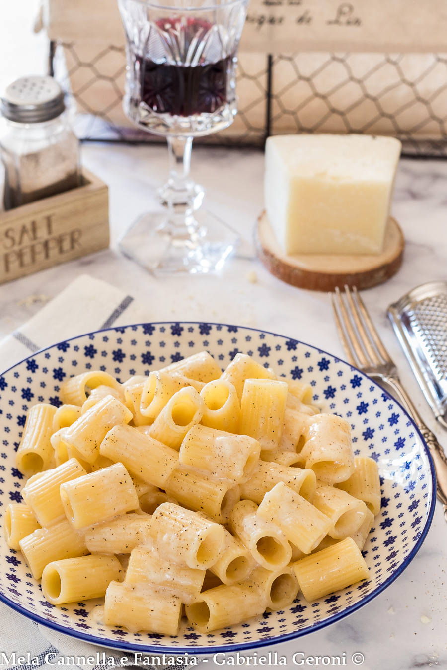 pasta cacio pepe