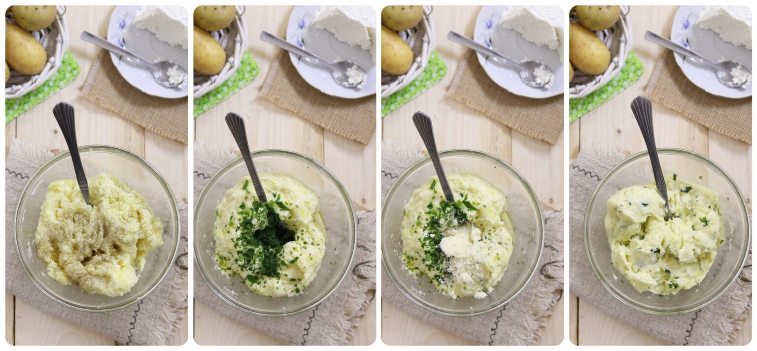 Involtini di prosciutto cotto con patate e ricotta antipasto economico