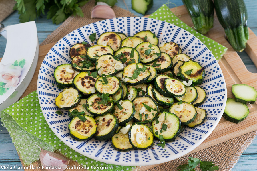 zucchine alla scapece senza frittura