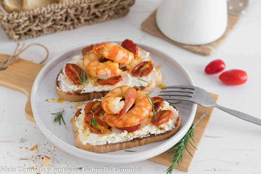 bruschette con ricotta