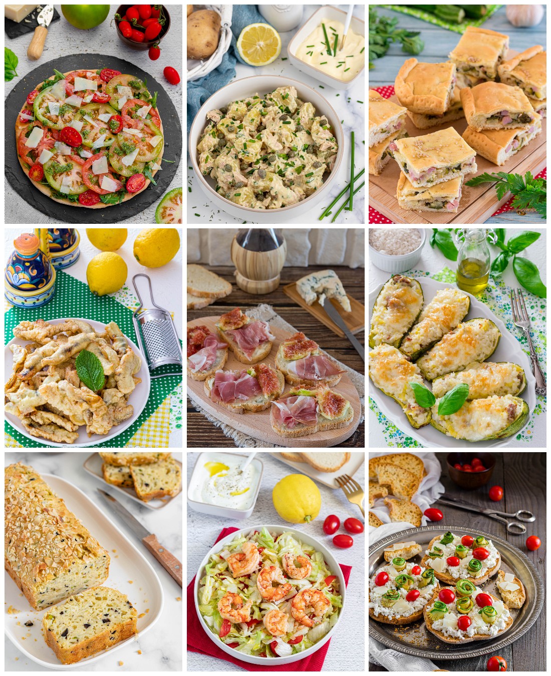 15 antipasti estivi facili e sfiziosi