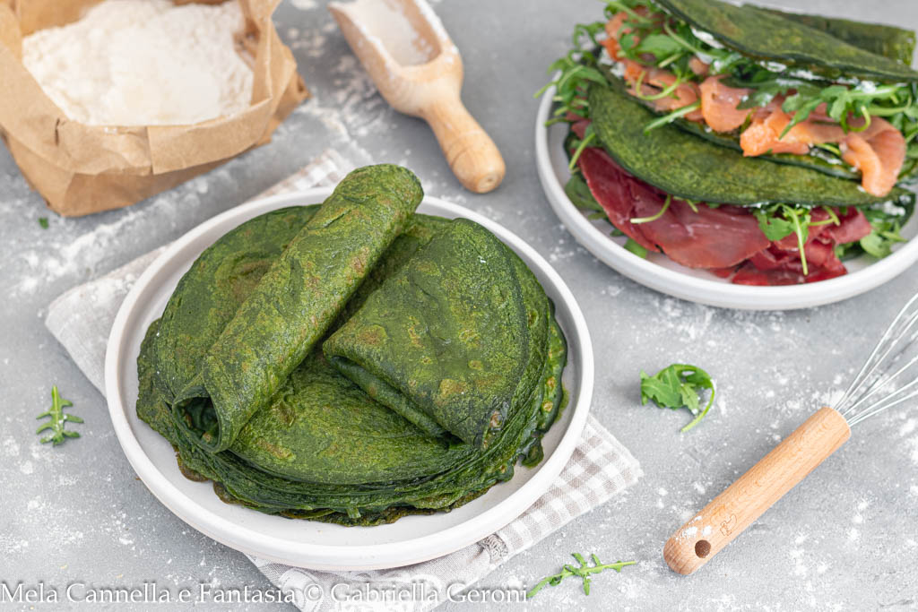 crepes di spinaci