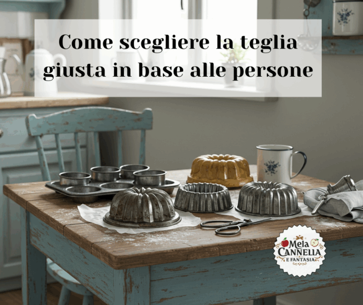 Come scegliere la teglia giusta in base alle persone