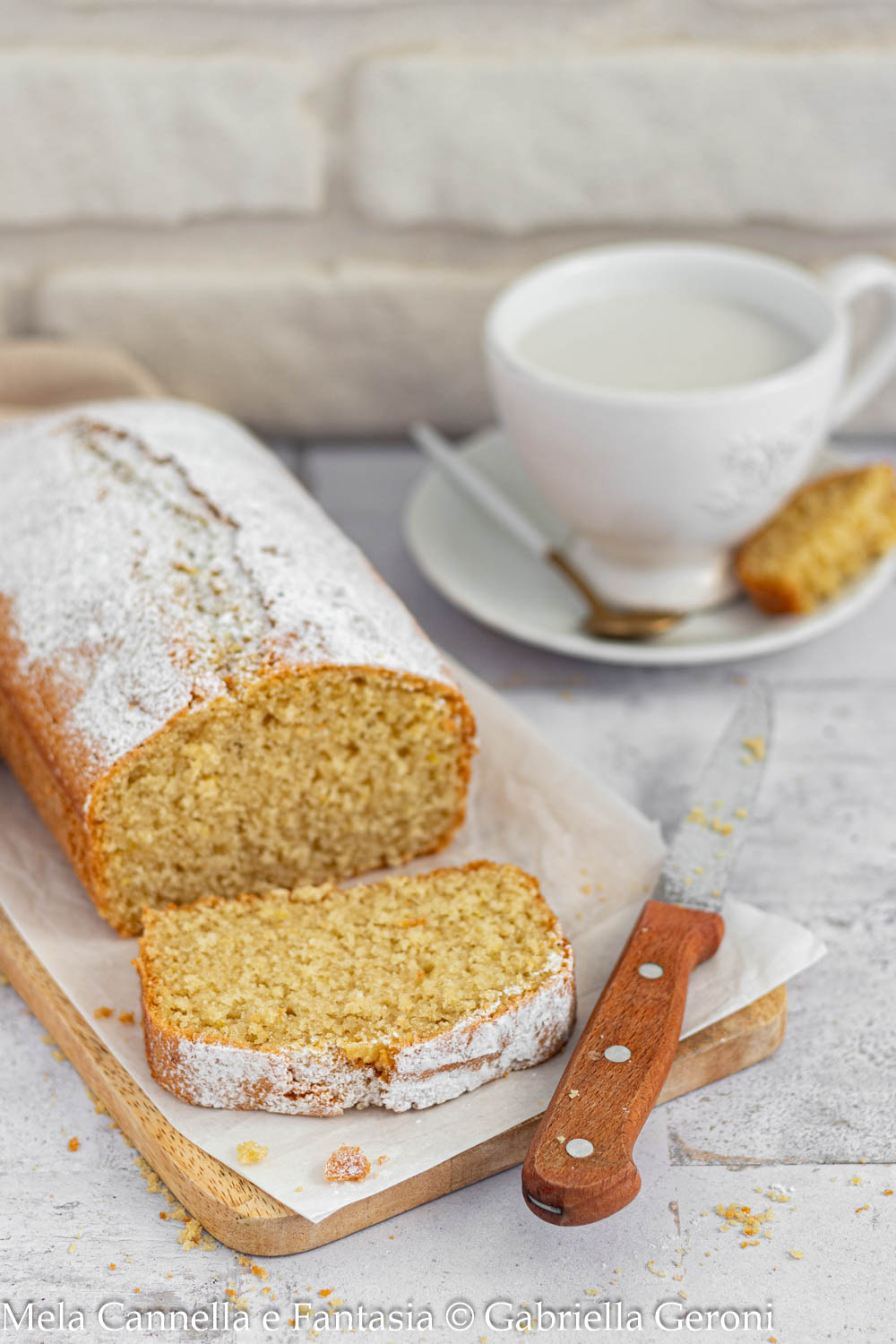 plumcake al latte di cocco