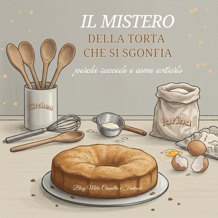 perchè la torta si sgonfia