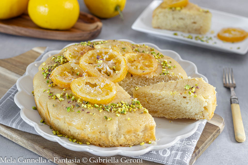 torta al limone senza uova latte e burro