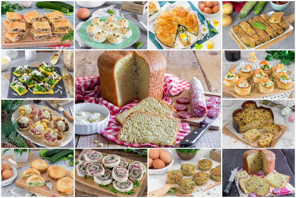 antipasti di Pasqua freddi e caldi