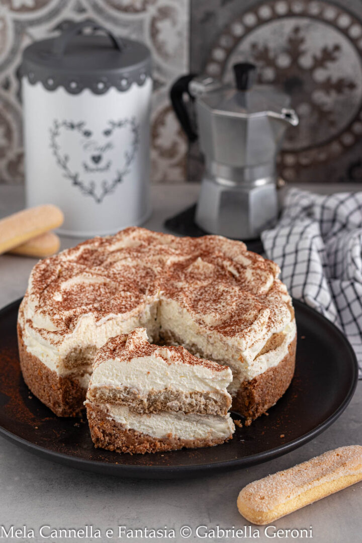 cheesecake tiramisù senza uova