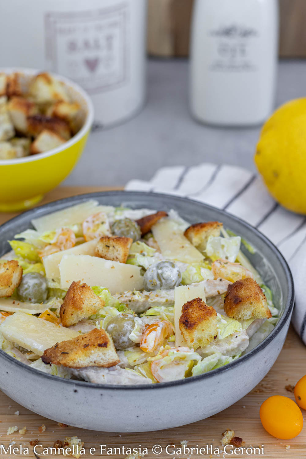 insalata estiva di pollo grigliato