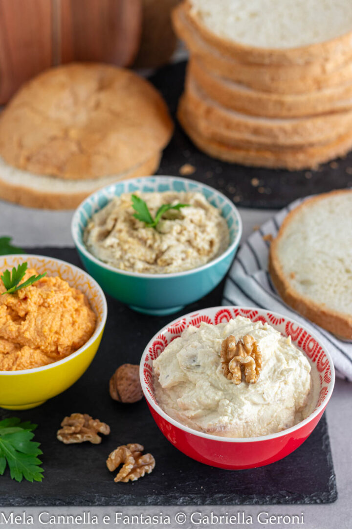 creme salate per antipasti