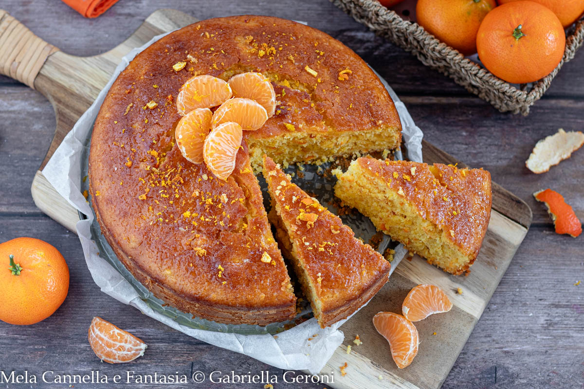 pan di clementine frullate nell'impasto