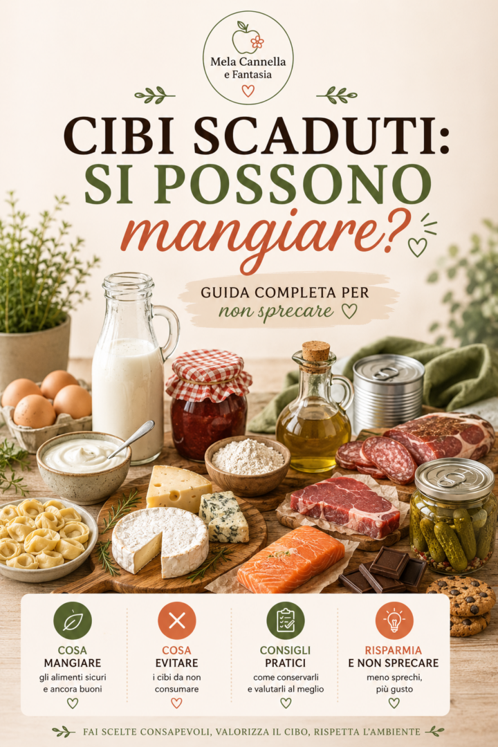 cibi scaduti cosa fare