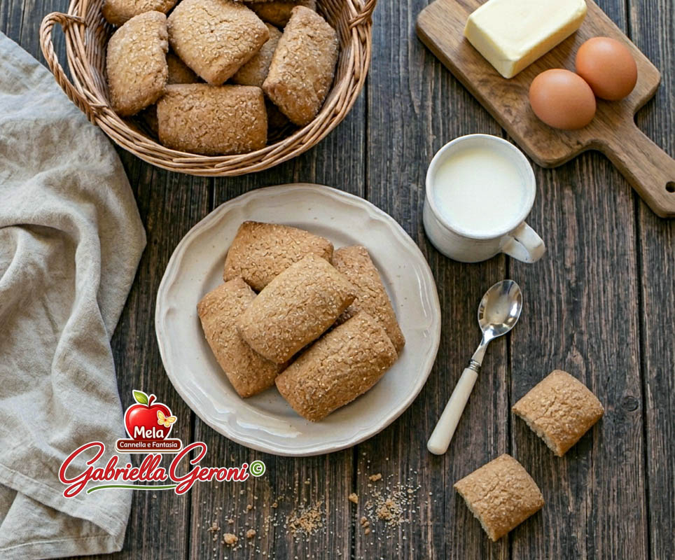 biscotti da latte al profumo d’arancia