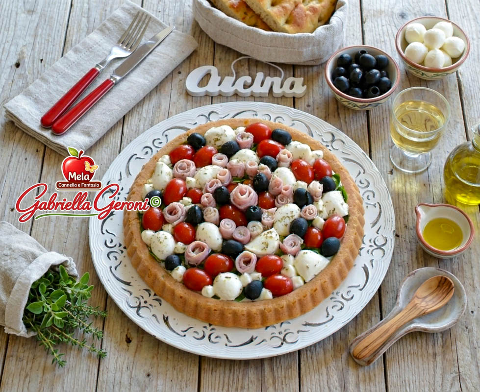 crostata morbida salata