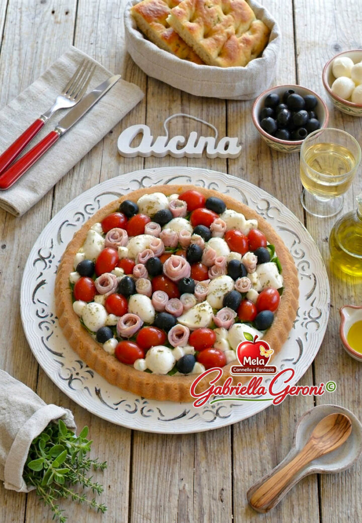 crostata salata morbida