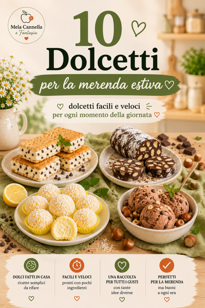 dolcetti per la merenda estiva