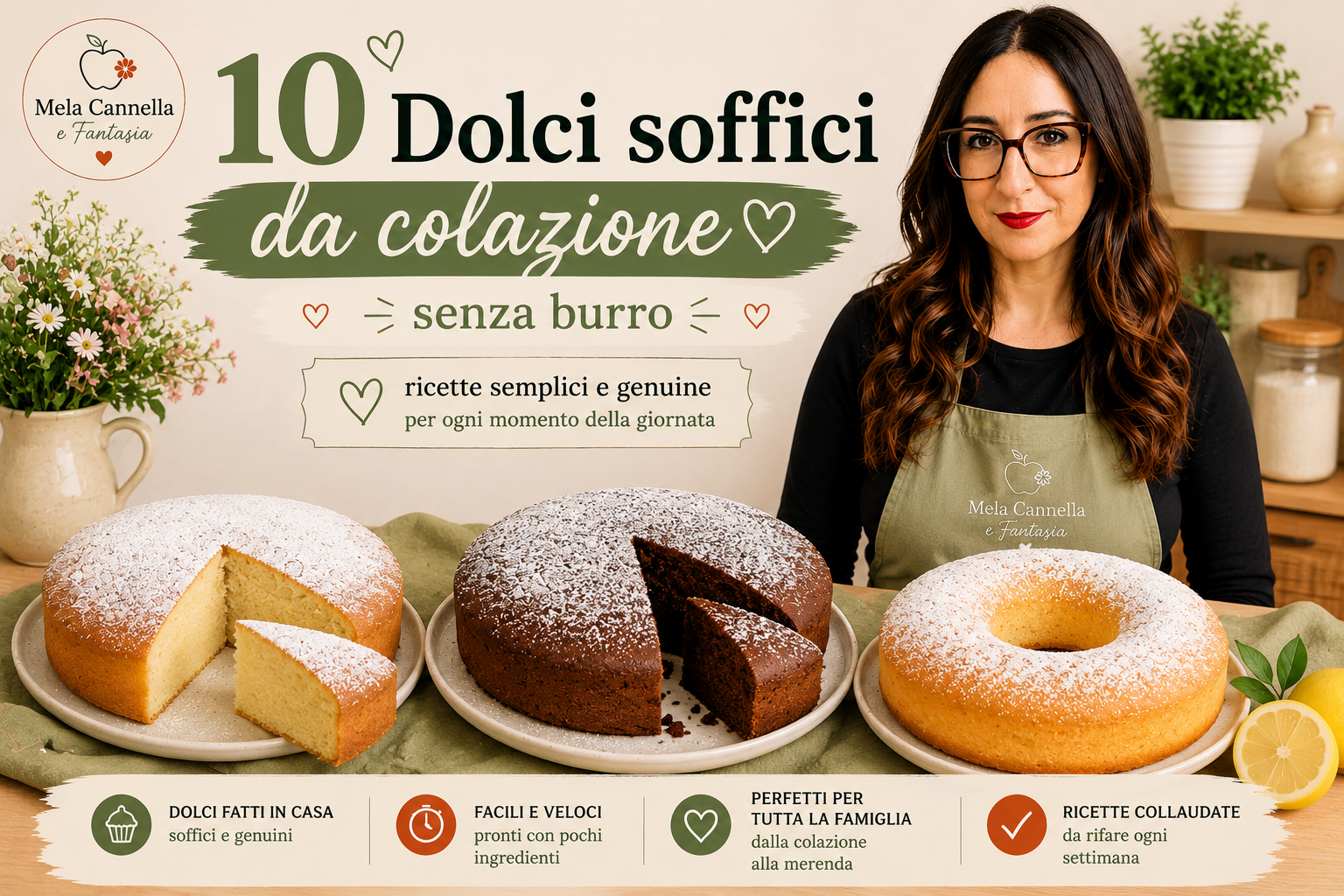 dolci soffici e facili da colazione