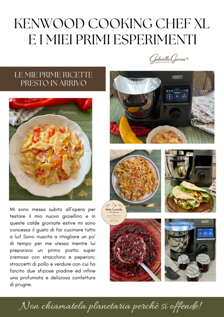 kenwood cooking chef xl ricette