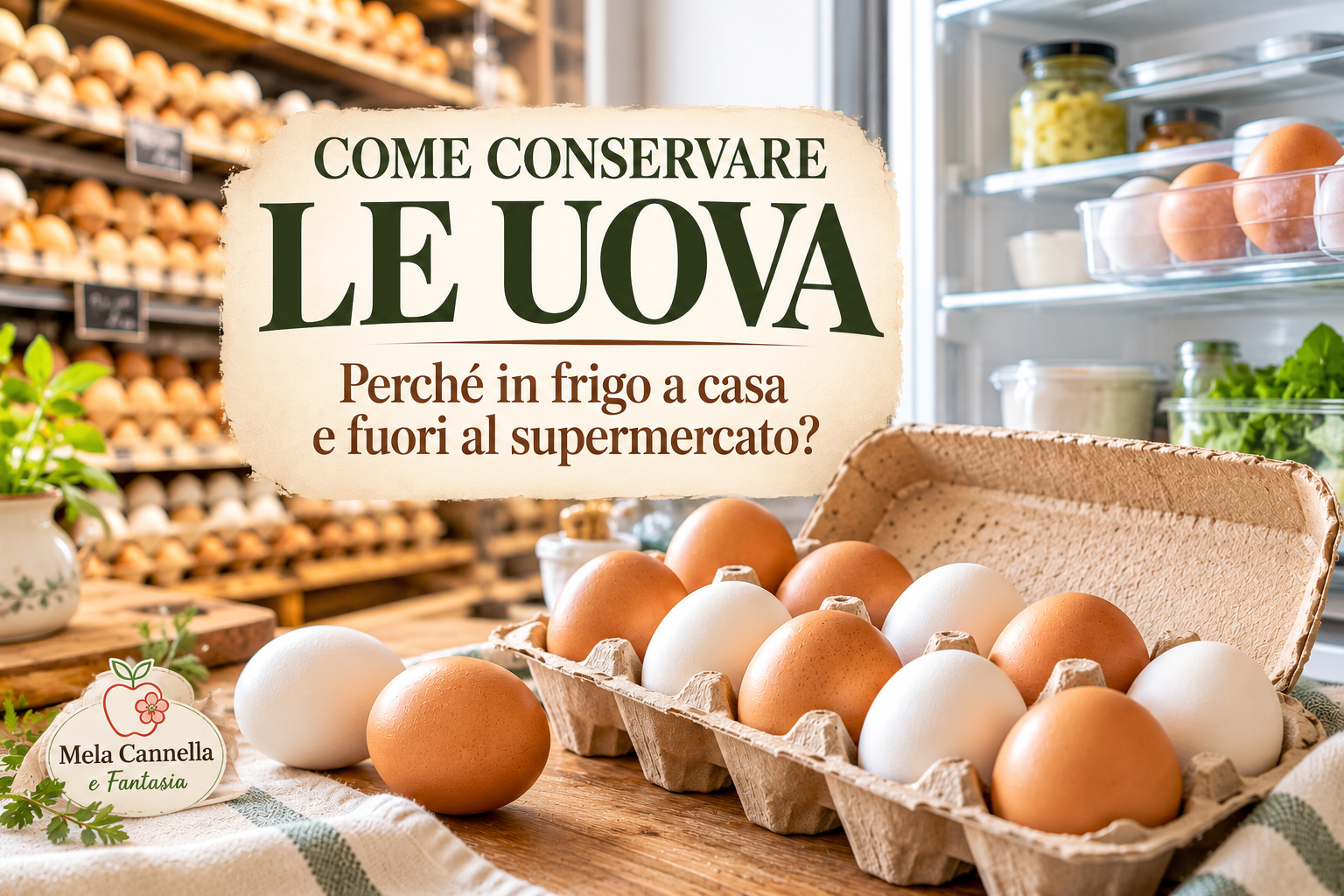 come conservare le uova