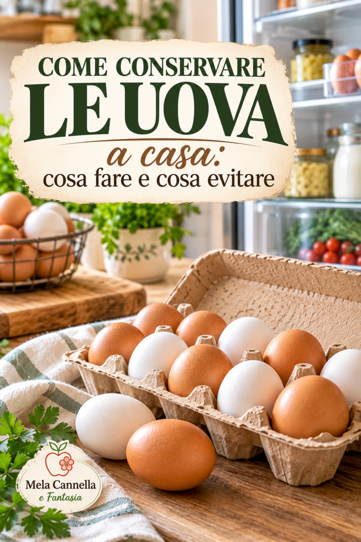 come si conservano le uova