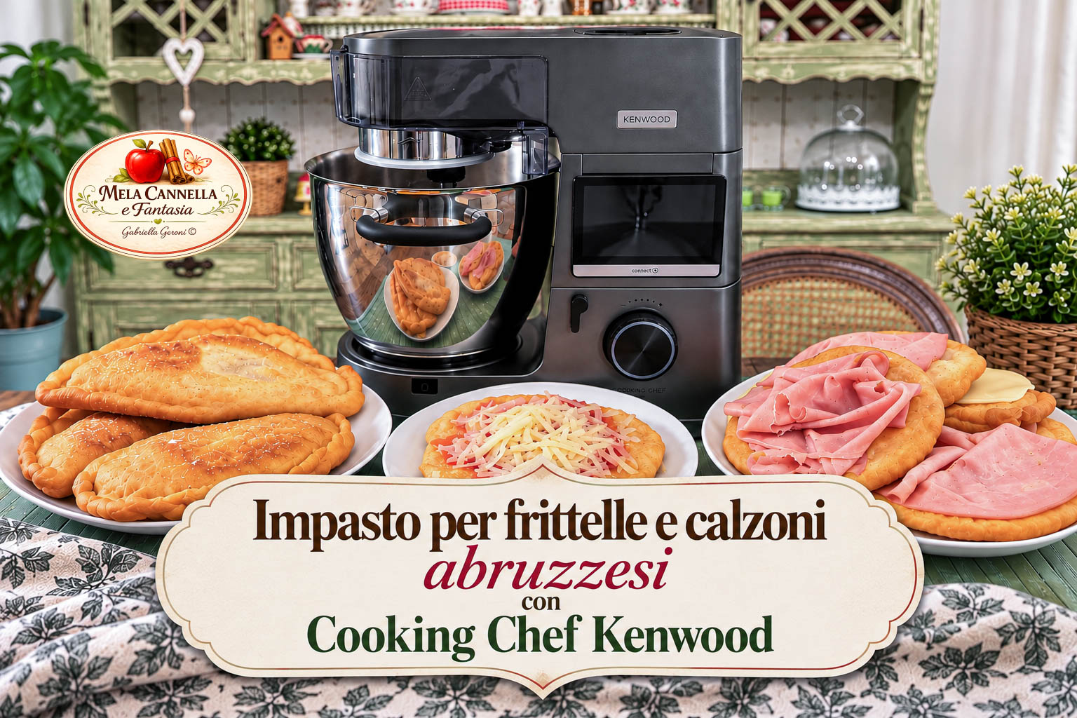 impasto frittelle e calzoni con cooking chef