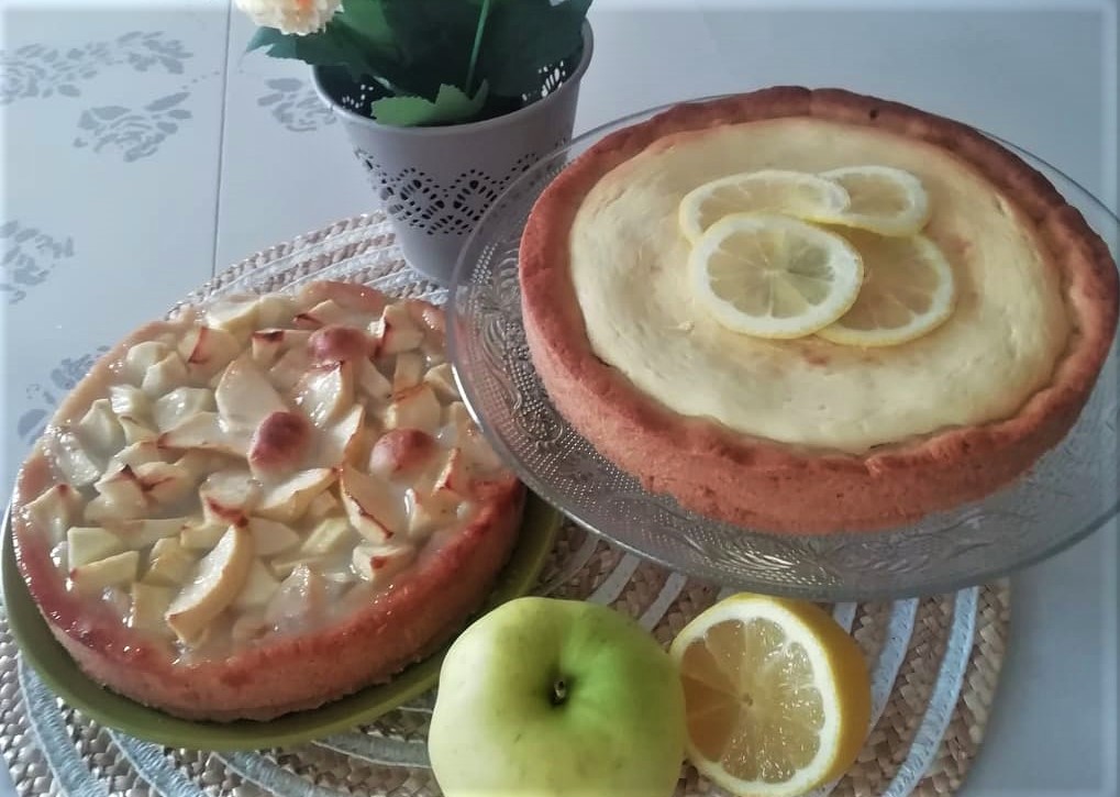 RICETTA DI UNA PASTA FROLLA PER DUE CROSTATE