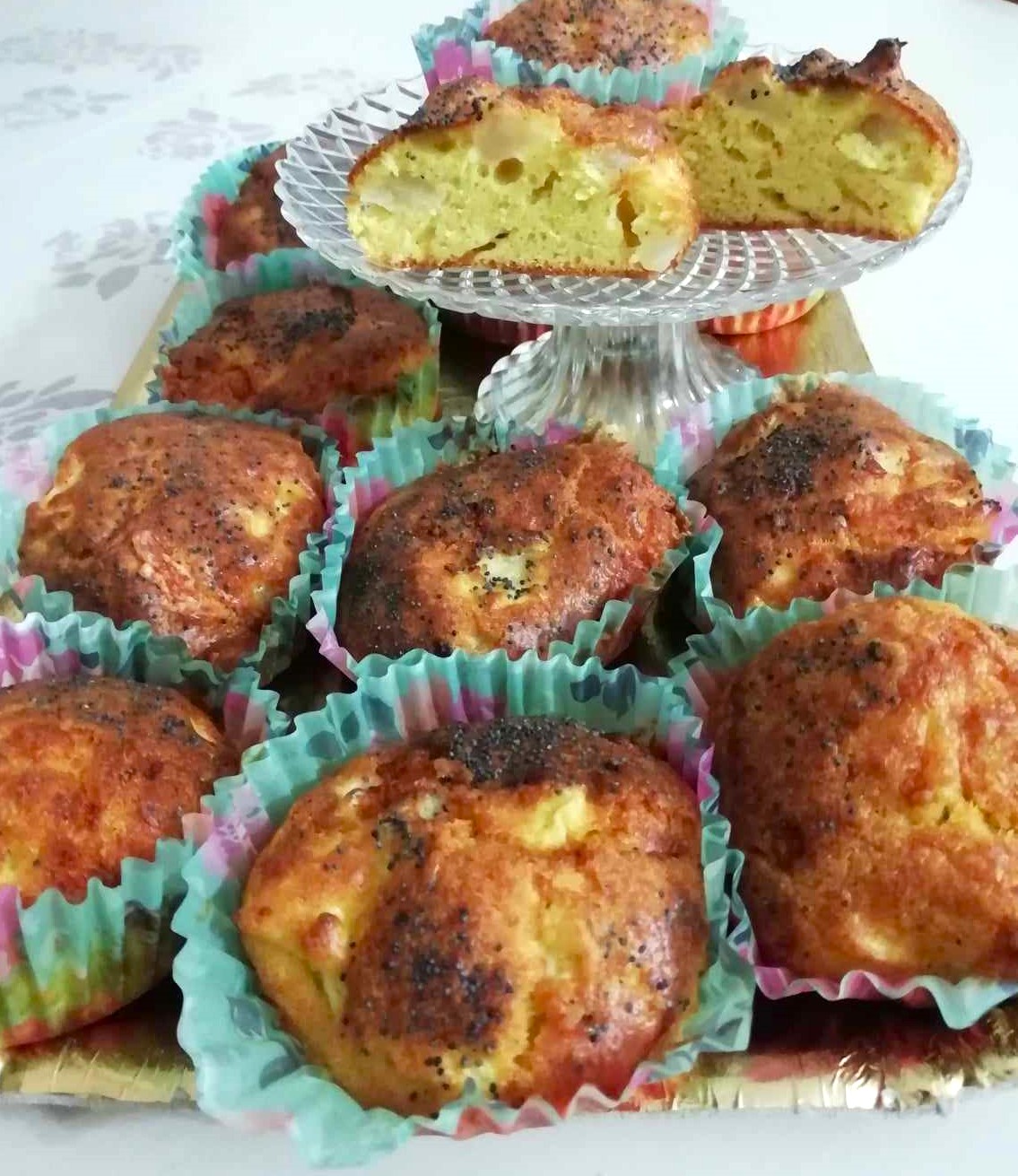 Muffin Gorgonzola E Pere Con Friggitrice Ad Aria Melogranierose