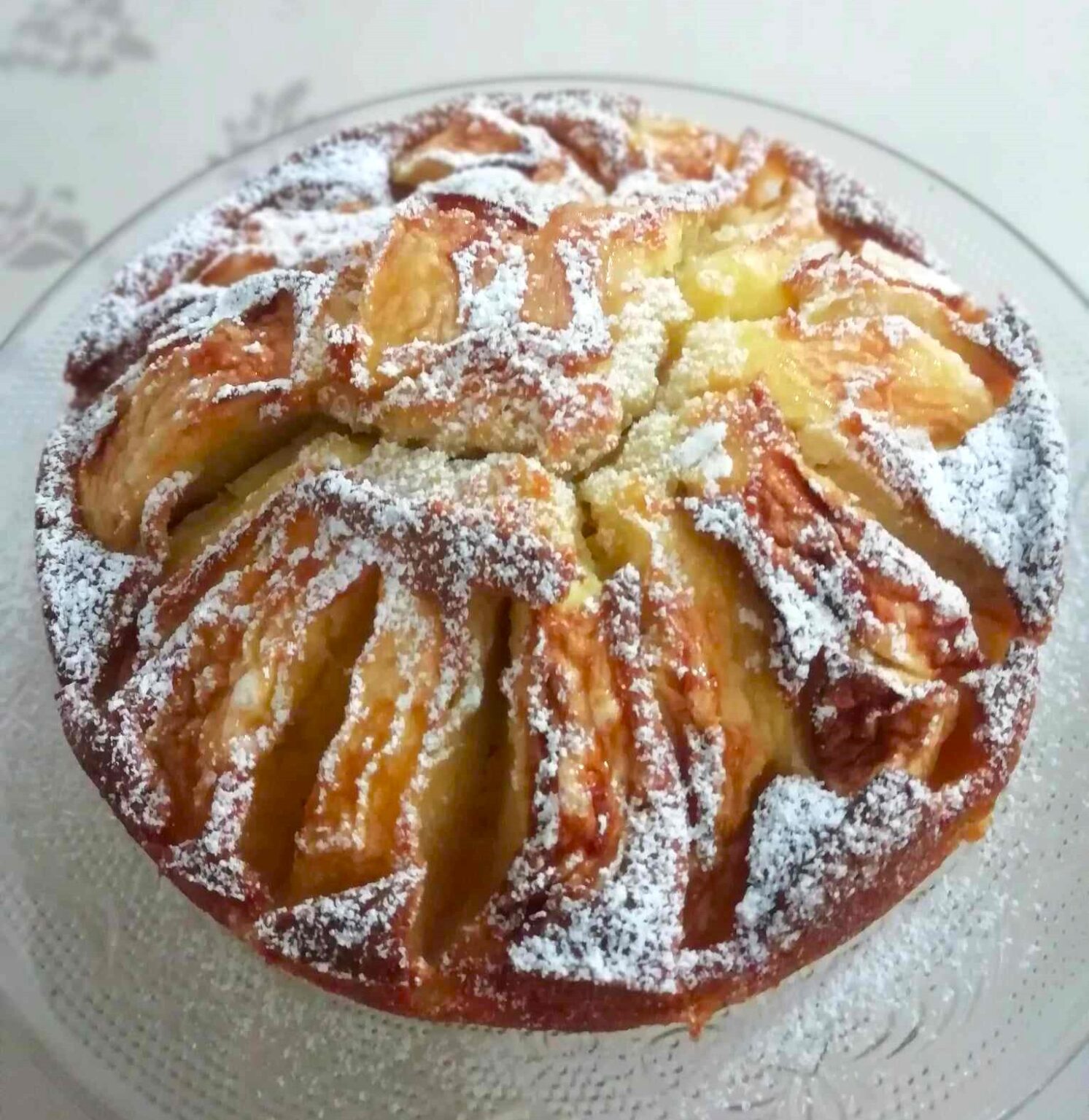 Torta Di Mele Con Friggitrice Ad Aria Melogranierose