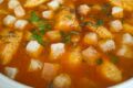 ZUPPA DI GALLINELLA DI MARE CON PATATE