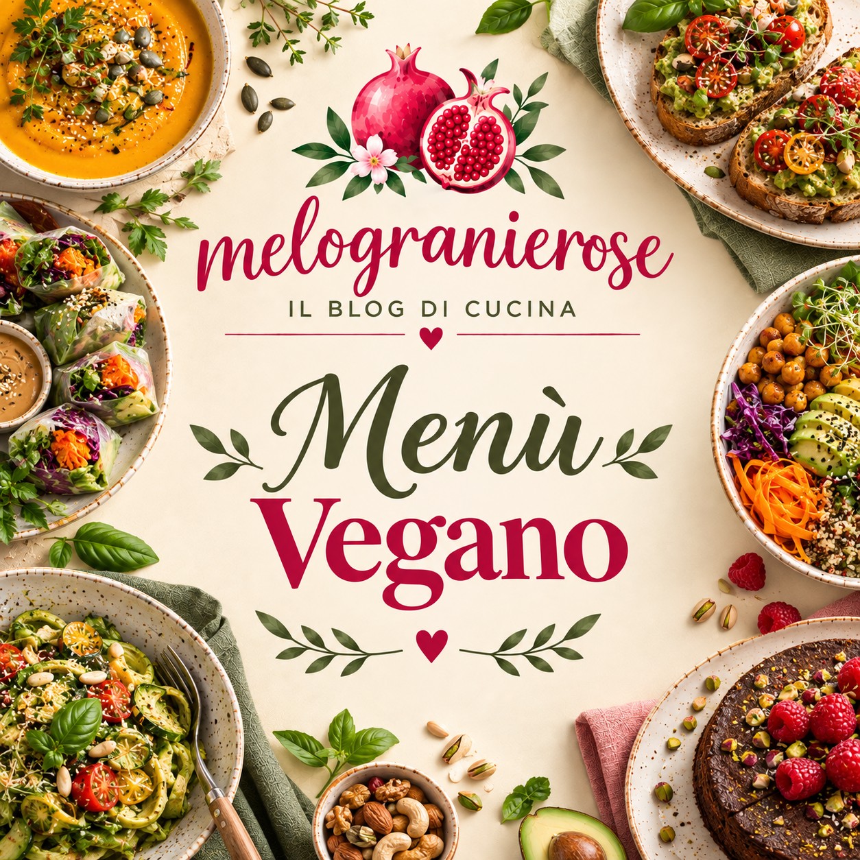 Tanti menu' vegani gia' pronti da provare
