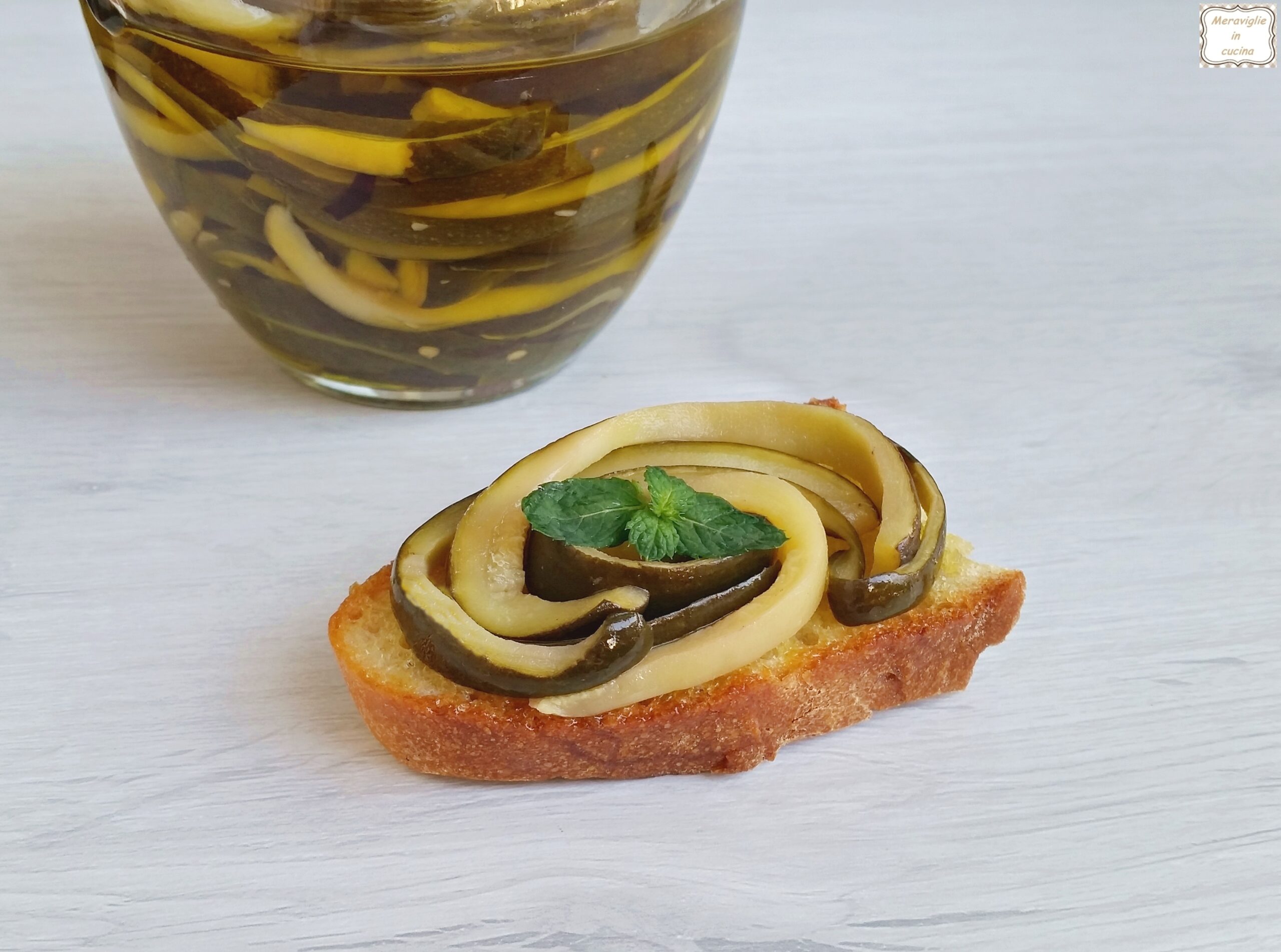 zucchine sott'olio
