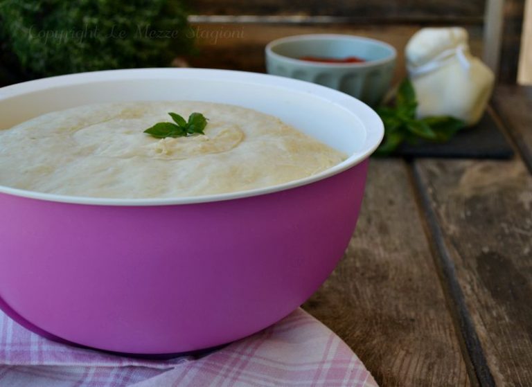 Pizza con farina tipo 1 a lunga lievitazione ricetta impasto anche bimby