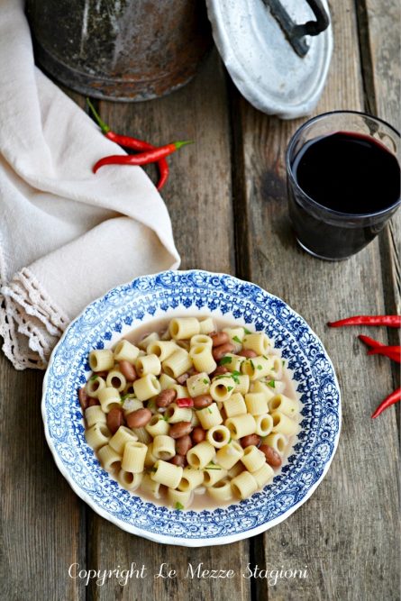 pasta e fagioli cremosa