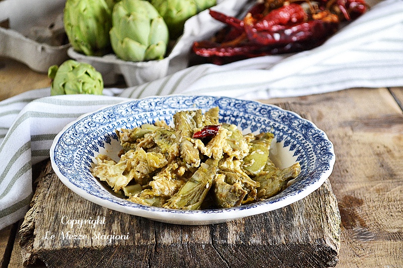 carciofi con le uova