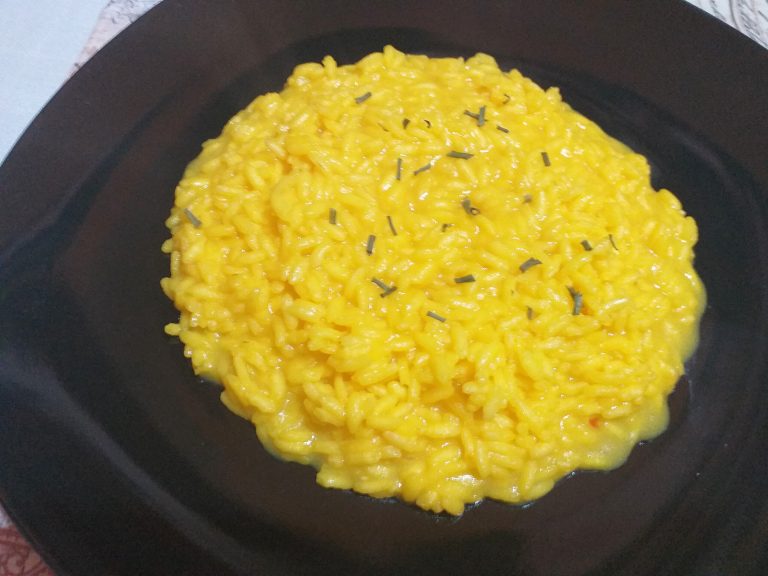 Risotto allo zafferano MichienCuisine