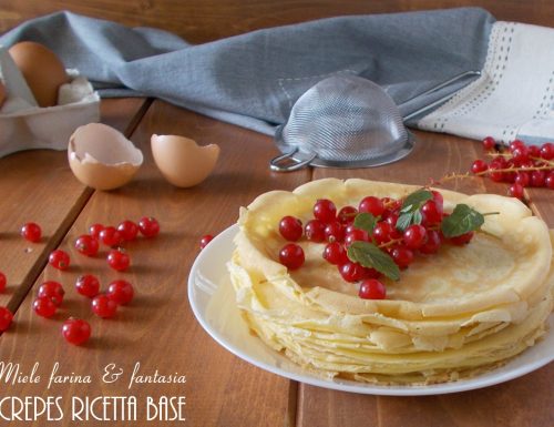 Crepes ricetta base