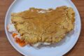 Piadina rustica di carote e sorgo