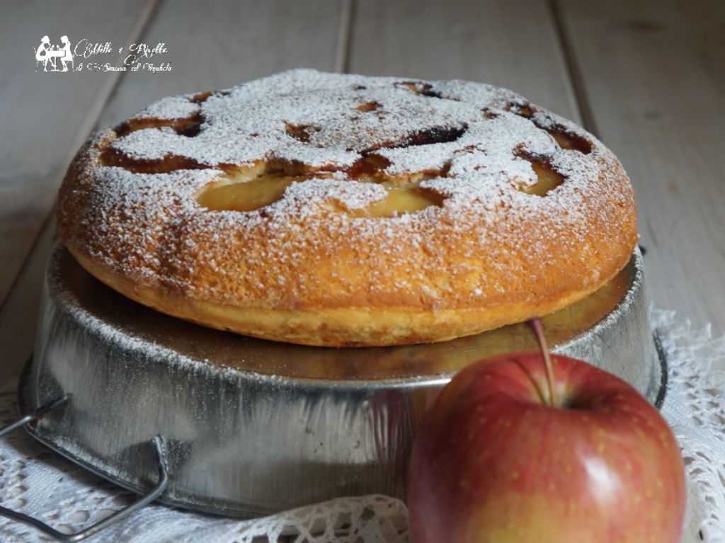 Torta alle mele in padella