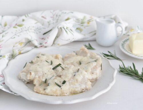 Scaloppine di lonza al latte