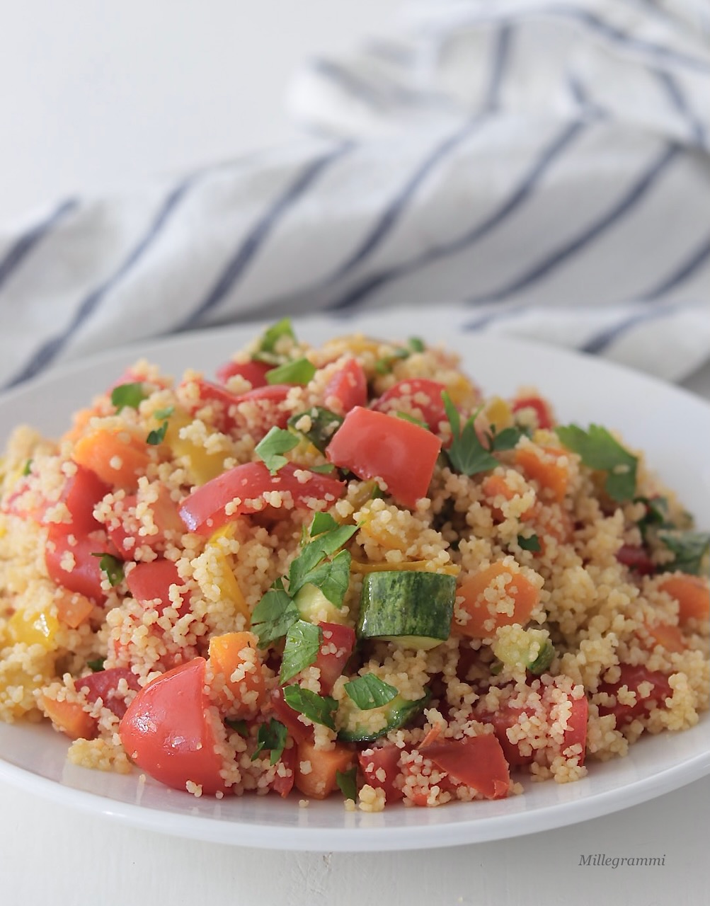 couscous alle verdure estive: ricetta facile e leggera