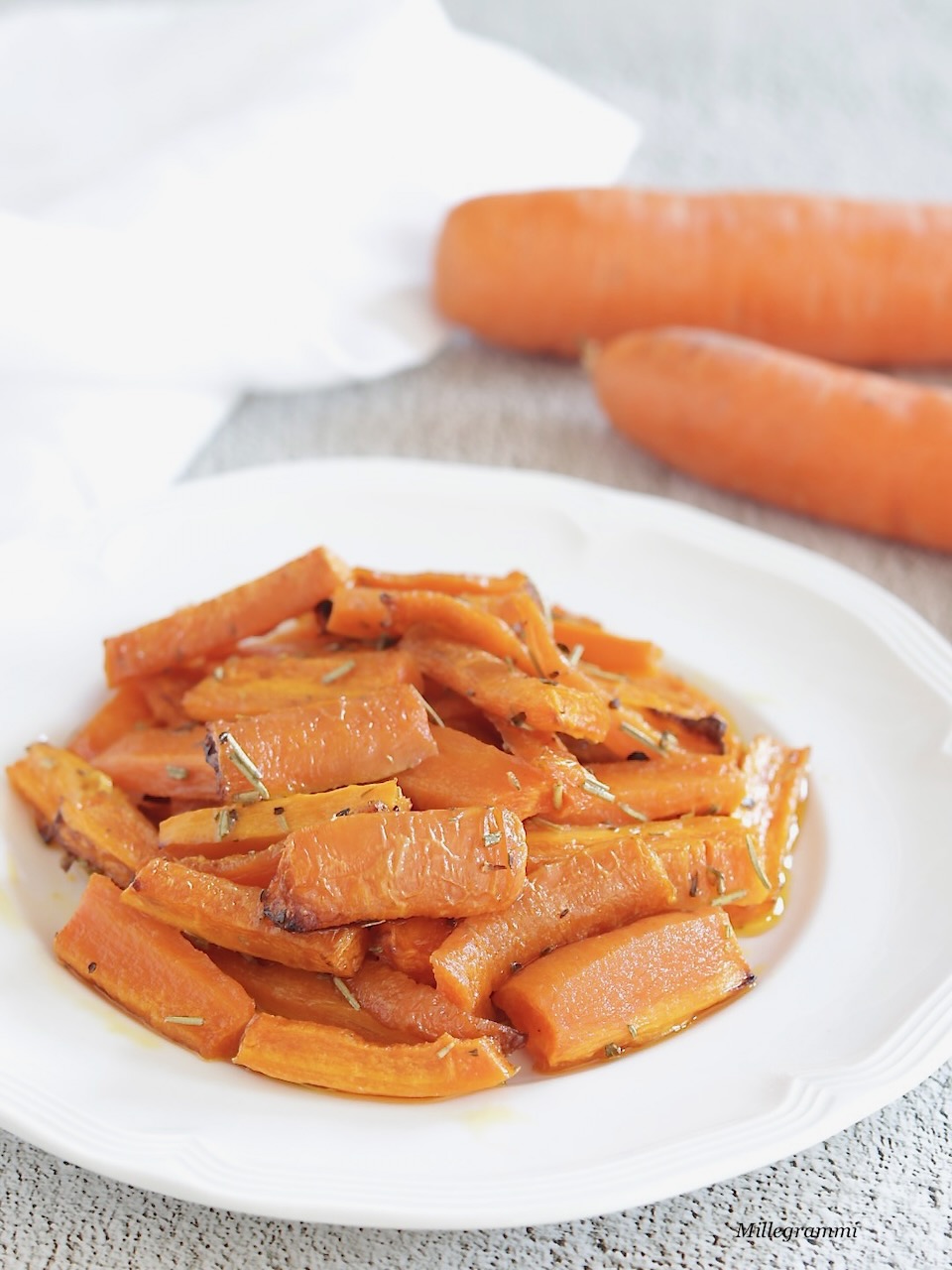 carote in friggitrice ad aria
