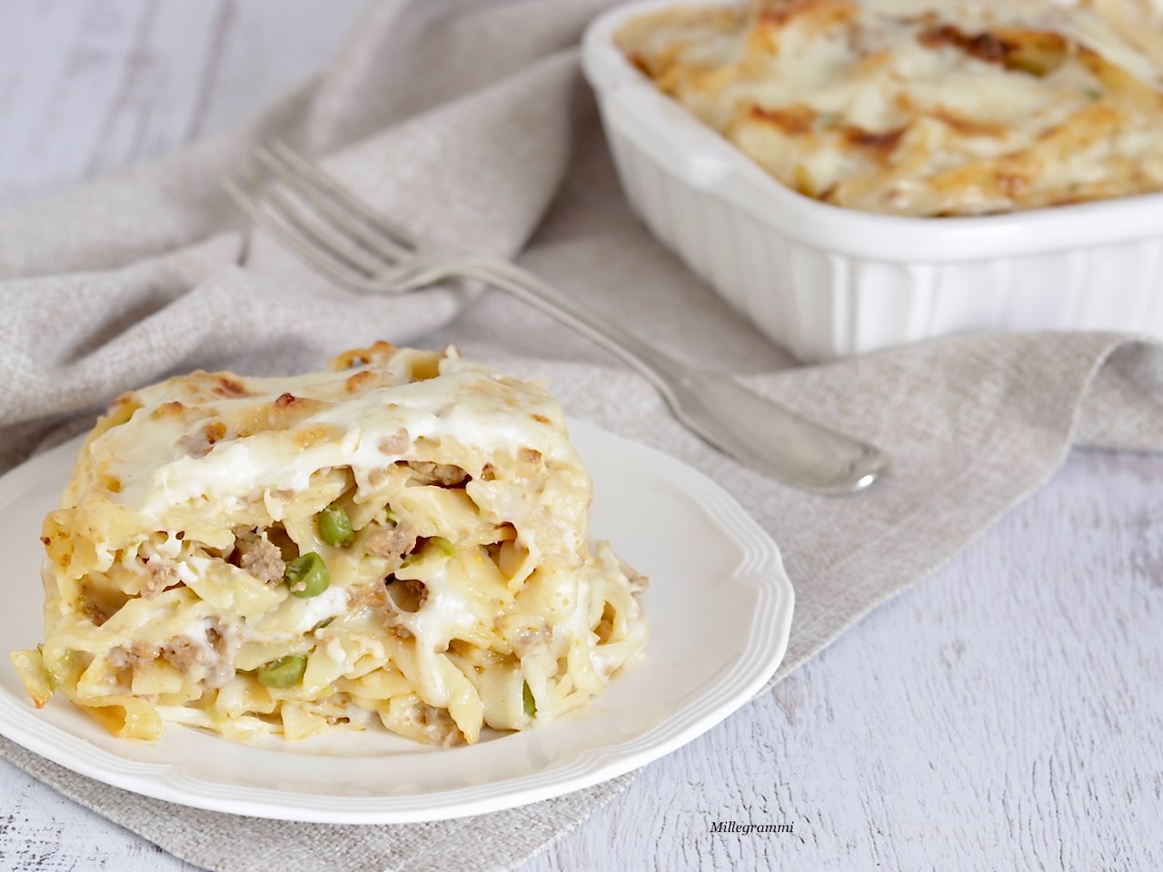 crostata di tagliatelle