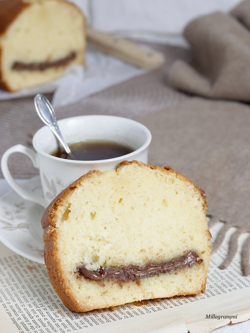 Plumcake con sorpresa al cioccolato