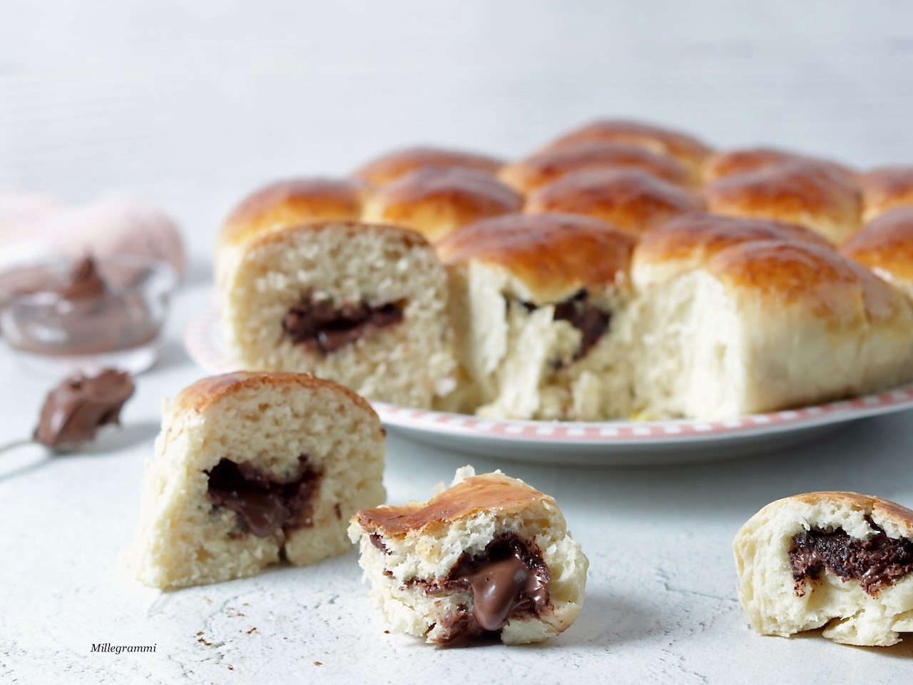 ricetta Danubio dolce alla nutella