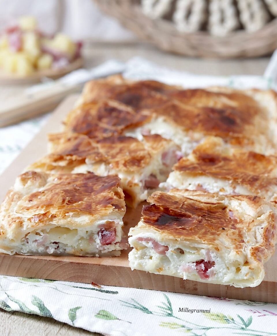 rustico con pasta sfoglia