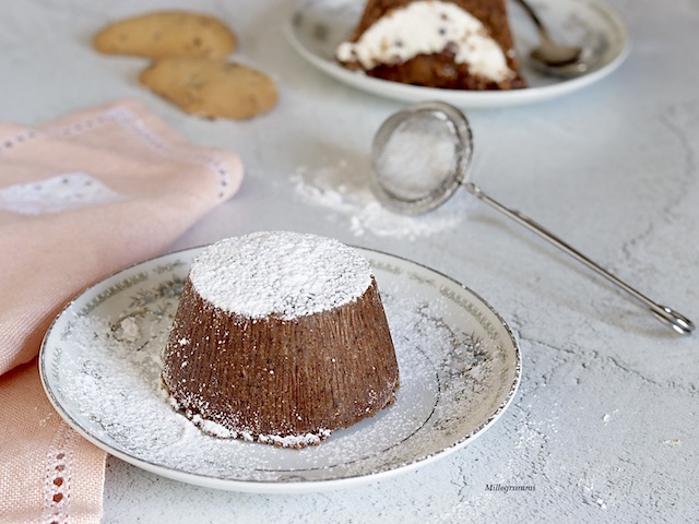tortino freddo alle gocciole con nutella